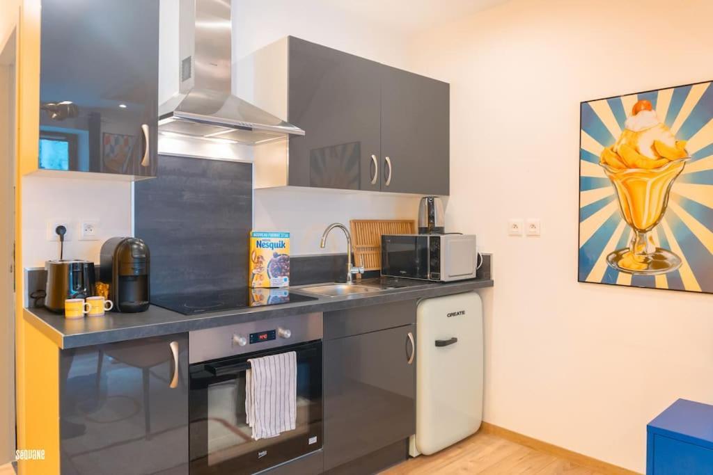Hypercentre, Calme, Vintage - Le Retro Apartment Pontarlier Exterior photo